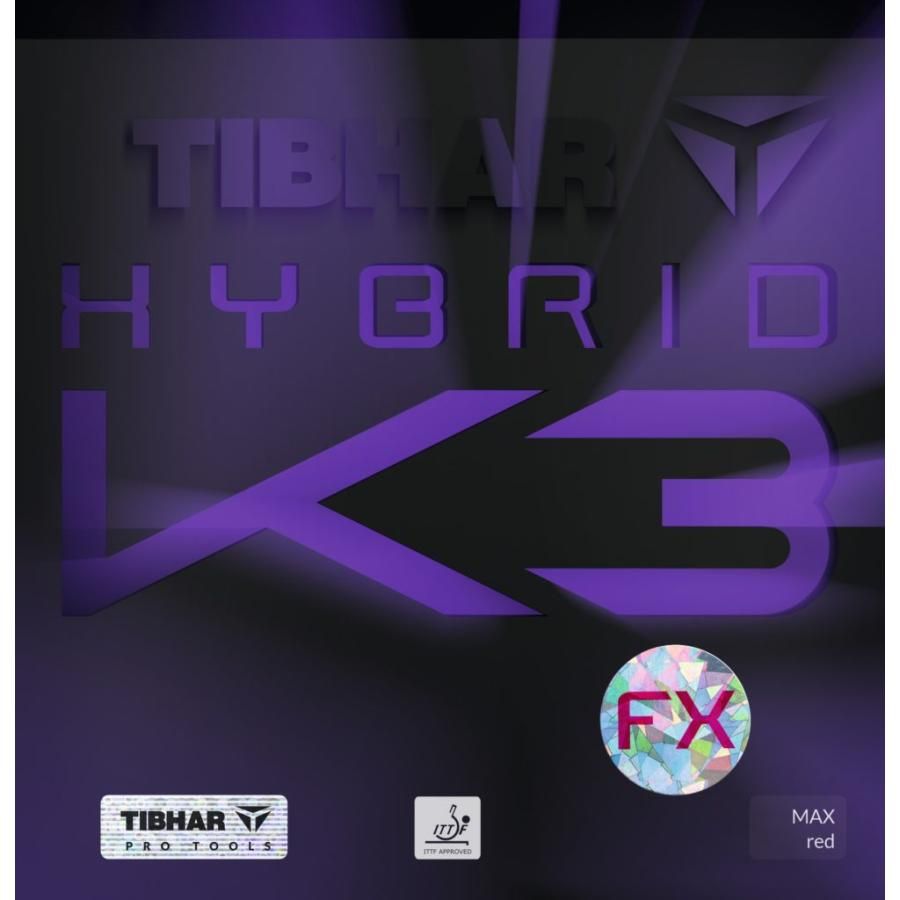 【取寄】TIBHAR ティバー ハイブリッドK3 FX 卓球ラバー 2024年秋新作