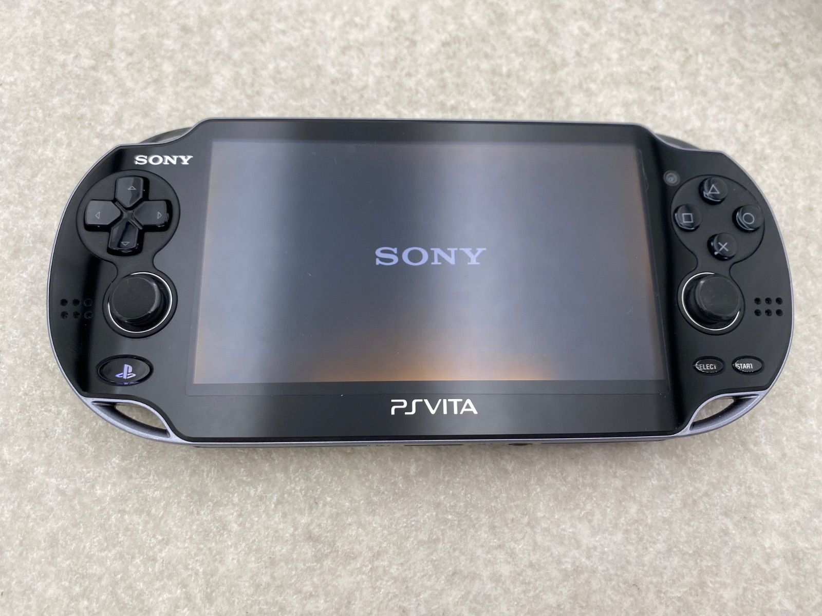 ◇PlayStation Vita本体 3G／Wi－Fiモデル クリスタル・ブラック ［SIM