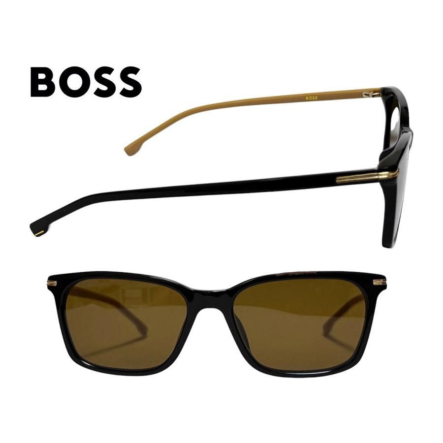 【HUGO BOSS】 ヒューゴ ボス サングラス　1669/F/SK　80770　ブラック　アジアンフィット　国内正規品