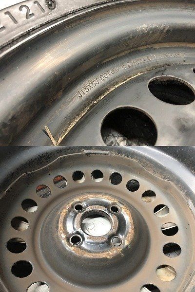BS BLIZZAK VRX2 185/60R15】スタッドレス【HONDA ホンダ 純正ホイール 