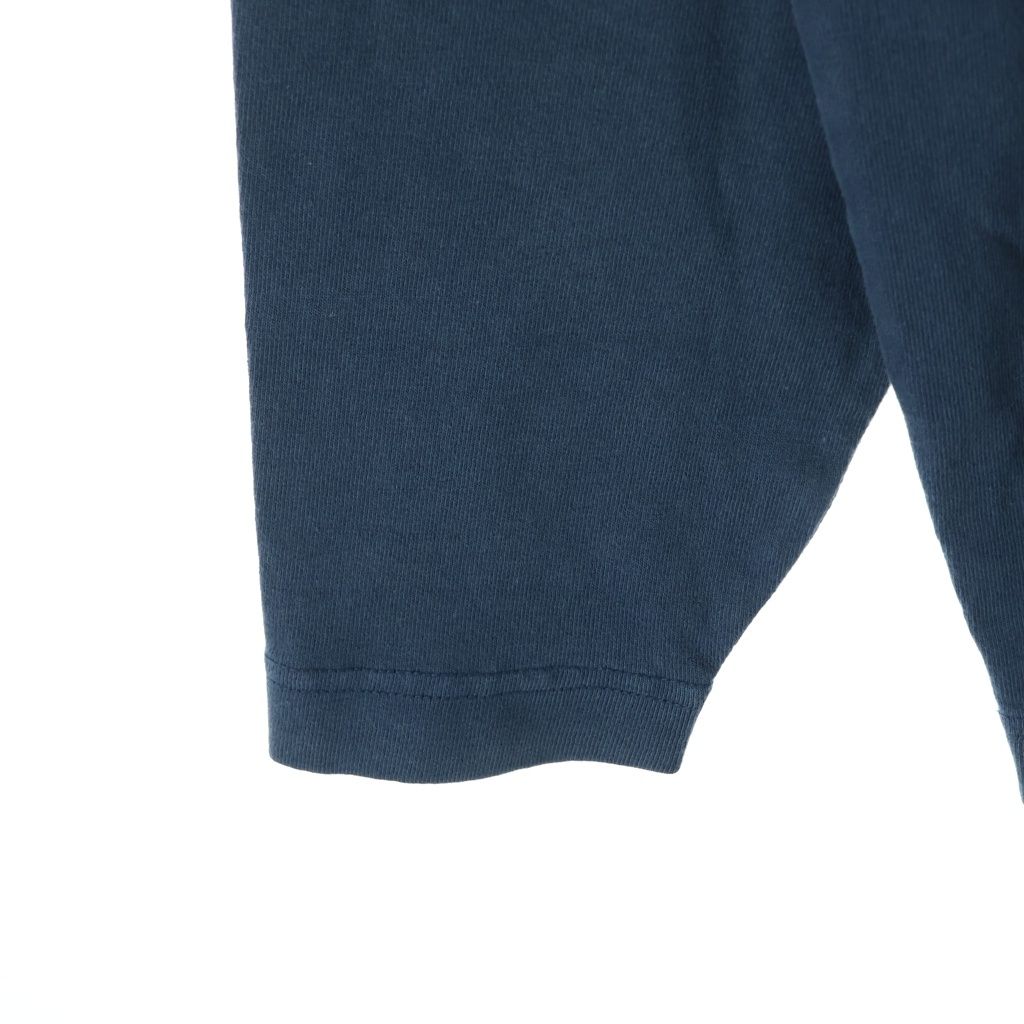 Yeezy Gap Engineered by Balenciaga (イージー ギャップ エンジニアードバイ バレンシアガ) Dove Longsleeve Tee ドーヴ 両面プリント 長袖Tシャツ カットソー ネイビー