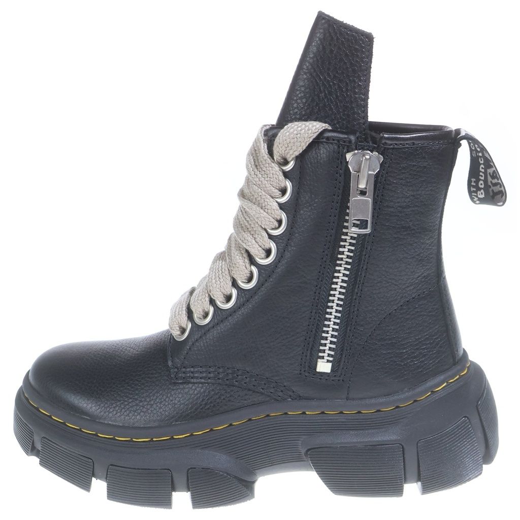 Rick Owens (リックオウエンス) ×Dr.Martens 1460 DMXL JUMBO LACE BOOT ドクターマーチン ジャンボレース ハイカットレザーブーツ ブラック 31755001