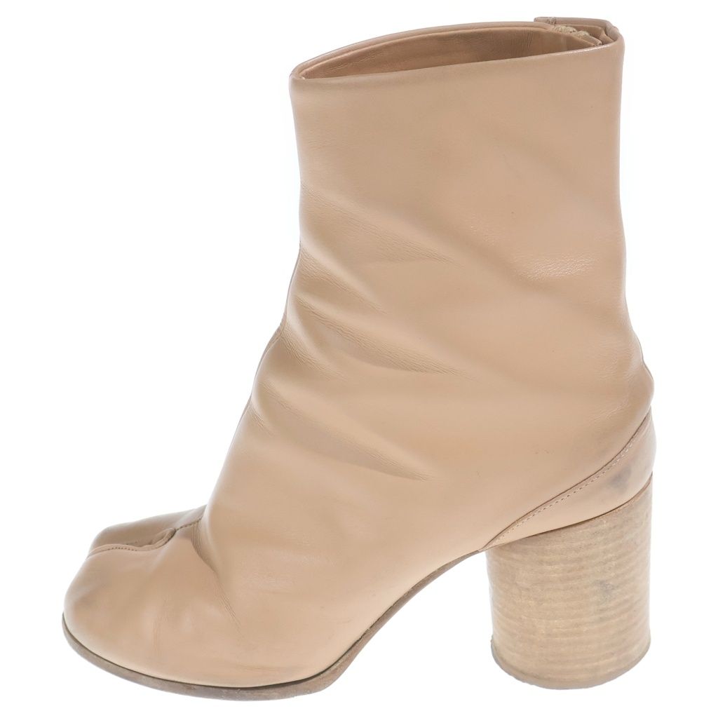 MM6 Maison Margiela (エムエムシックスメゾンマルジェラ) 22 TABI BOOTS 足袋ブーツ タビ ヒール ベージュ