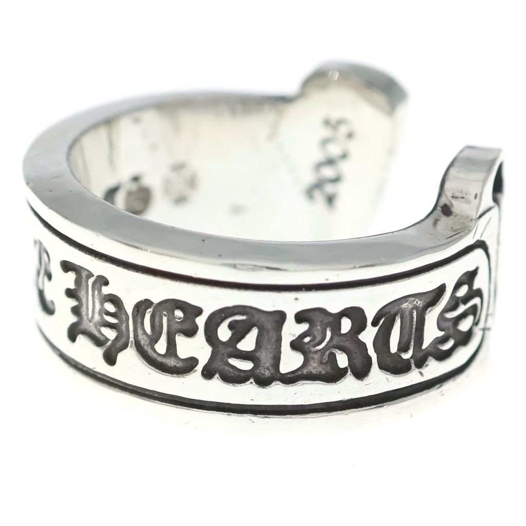 CHROME HEARTS (クロムハーツ) LG SCROLL LABEL ラージスクロールラベル リング シルバーBCA383