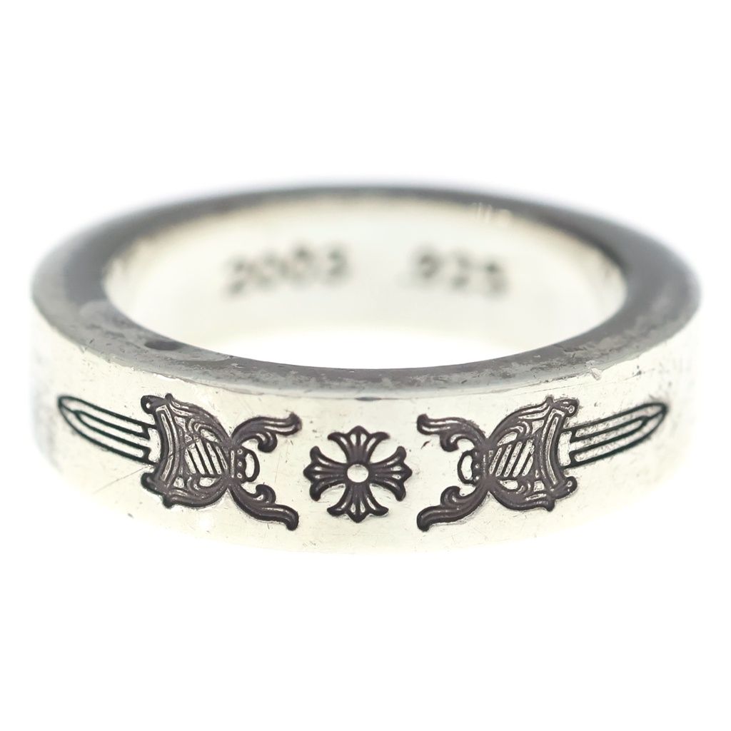 CHROME HEARTS (クロムハーツ) 6mm SPACER DAGGER 6mmスペーサーリング ダガー シルバーBCA335