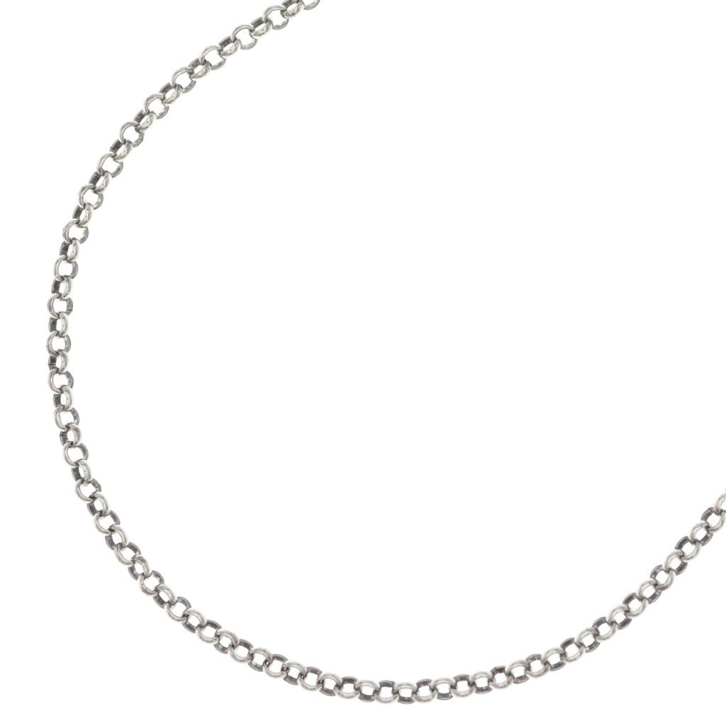 CHROME HEARTS (クロムハーツ) NECKCHAIN R16 ロールチェーンネックレス 16inch シルバー BCA082