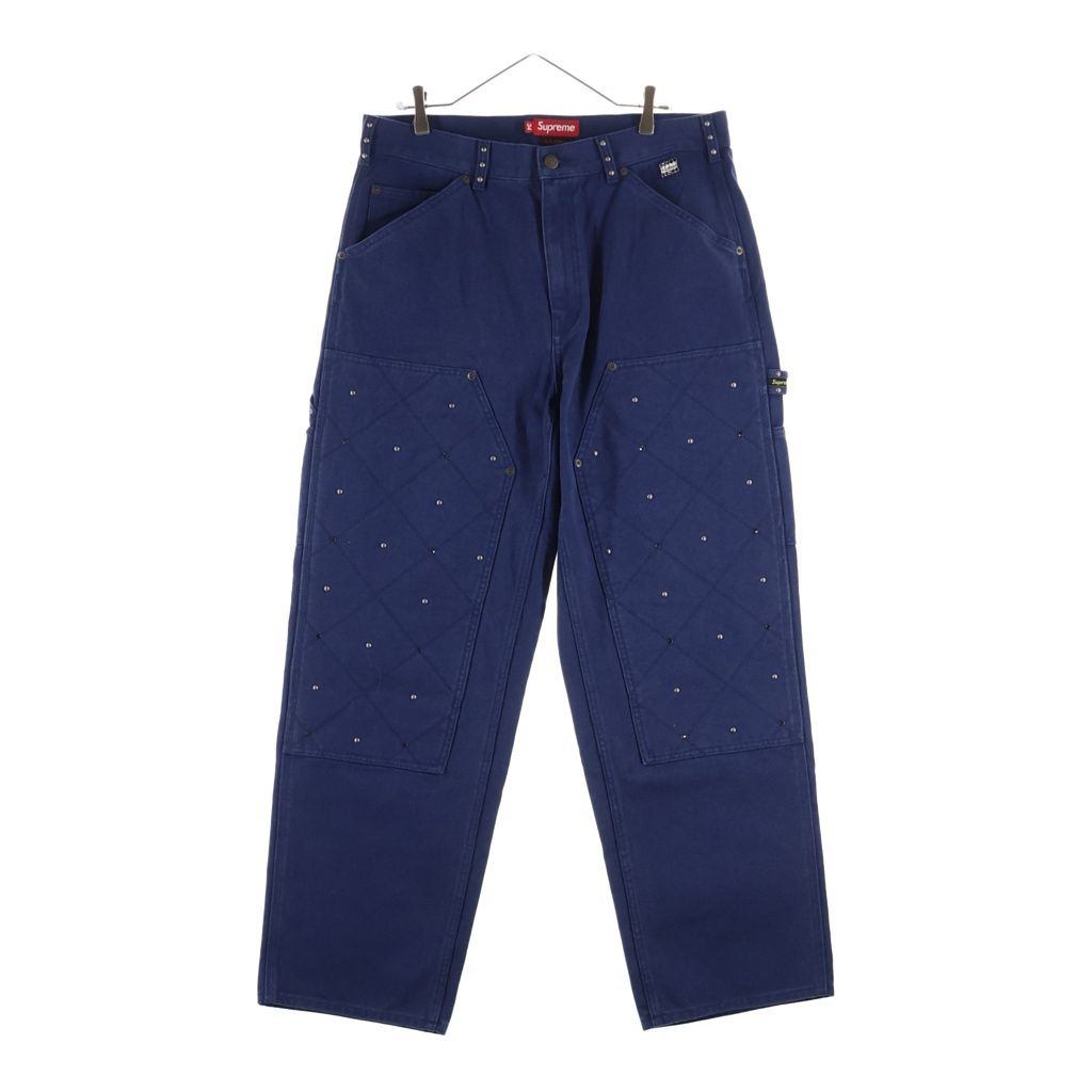 SUPREME (シュプリーム) 25AW B.B.Simon Quilted Double Knee Painter Pant Navy B.B.サイモン キルティング ダブルニー ペインターパンツ ネイビー