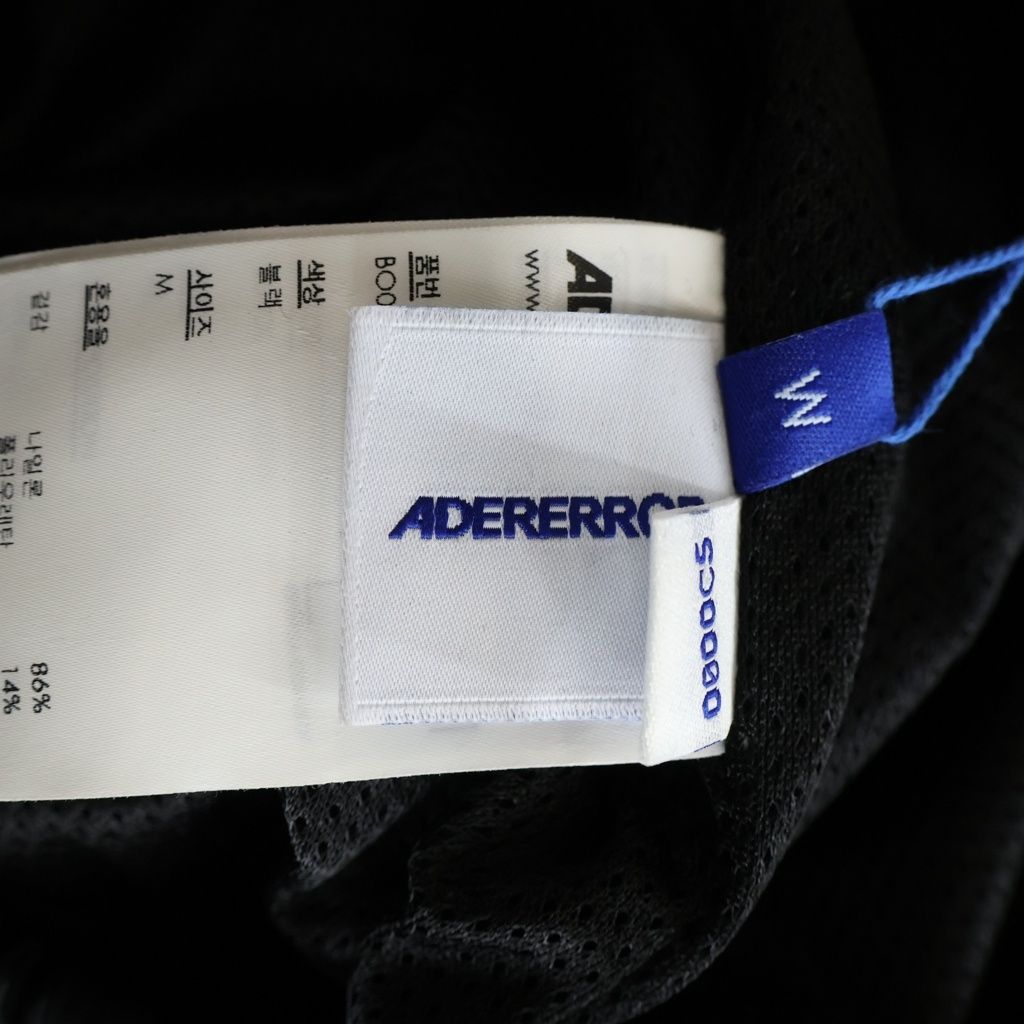 ADER ERROR アーダーエラー 25AW TRESSY JOGGER PANTS BO01FWBT0502BK トラックパンツ ジョガー ブラック ADER ERROR (アーダーエラー) 25AW TRESSY JOGGER PANTS