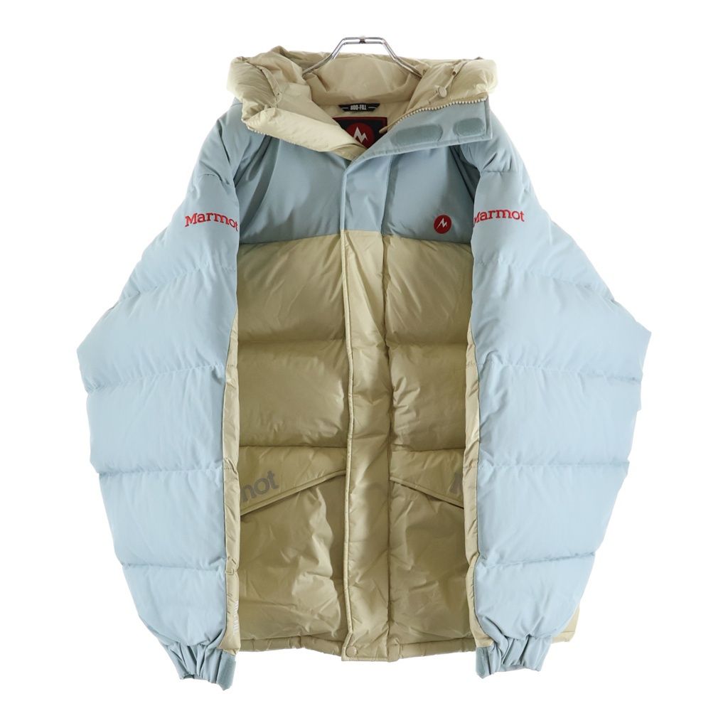 SUPREME (シュプリーム) 25AW ×Marmot 800-Fill xDown Parka マーモット ナイロン ダウンジャケット パーカー ベージュ 60,500円