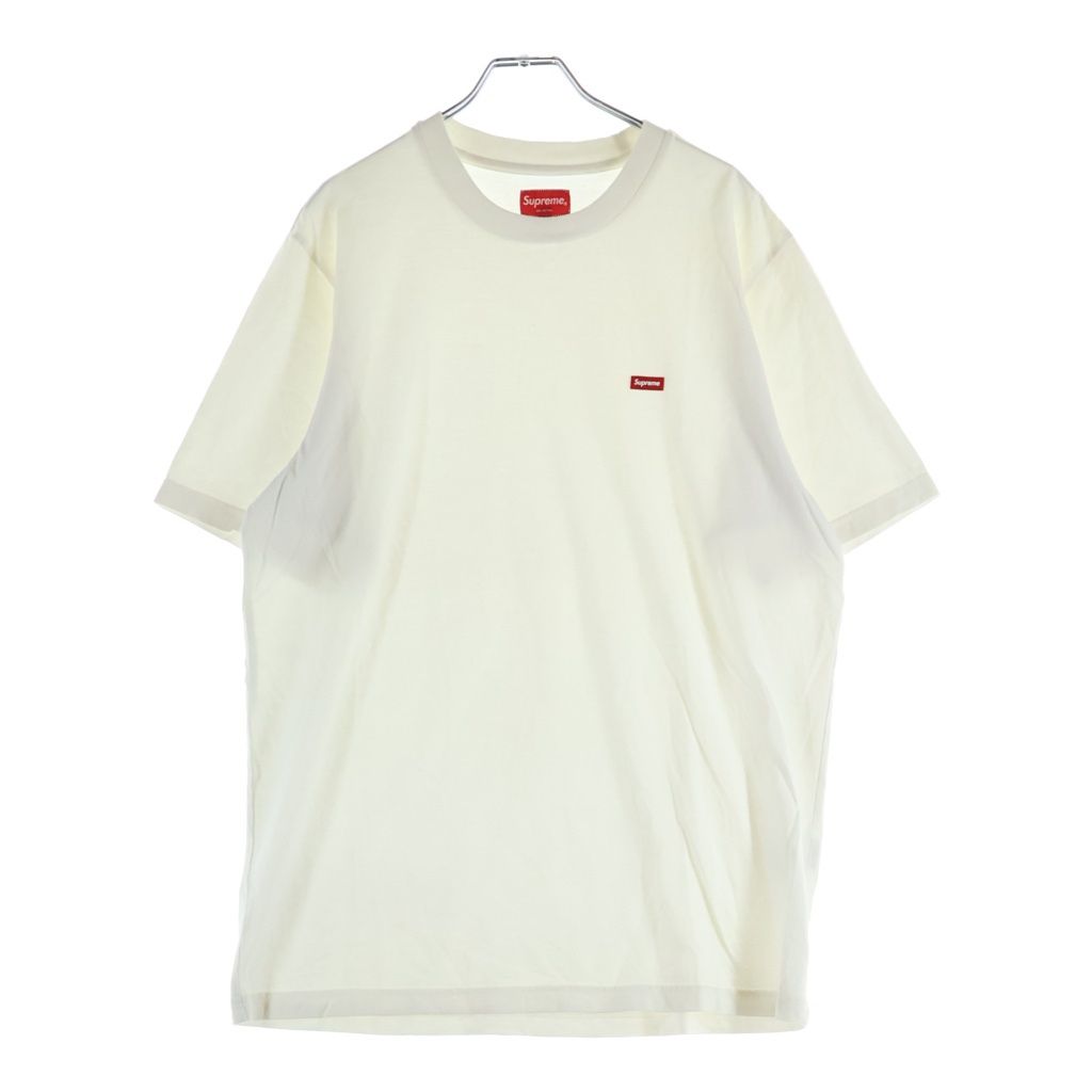 SUPREME (シュプリーム) Small Box Logo Tee スモールボックスロゴ クルーネック 半袖Tシャツ カットソー ホワイト