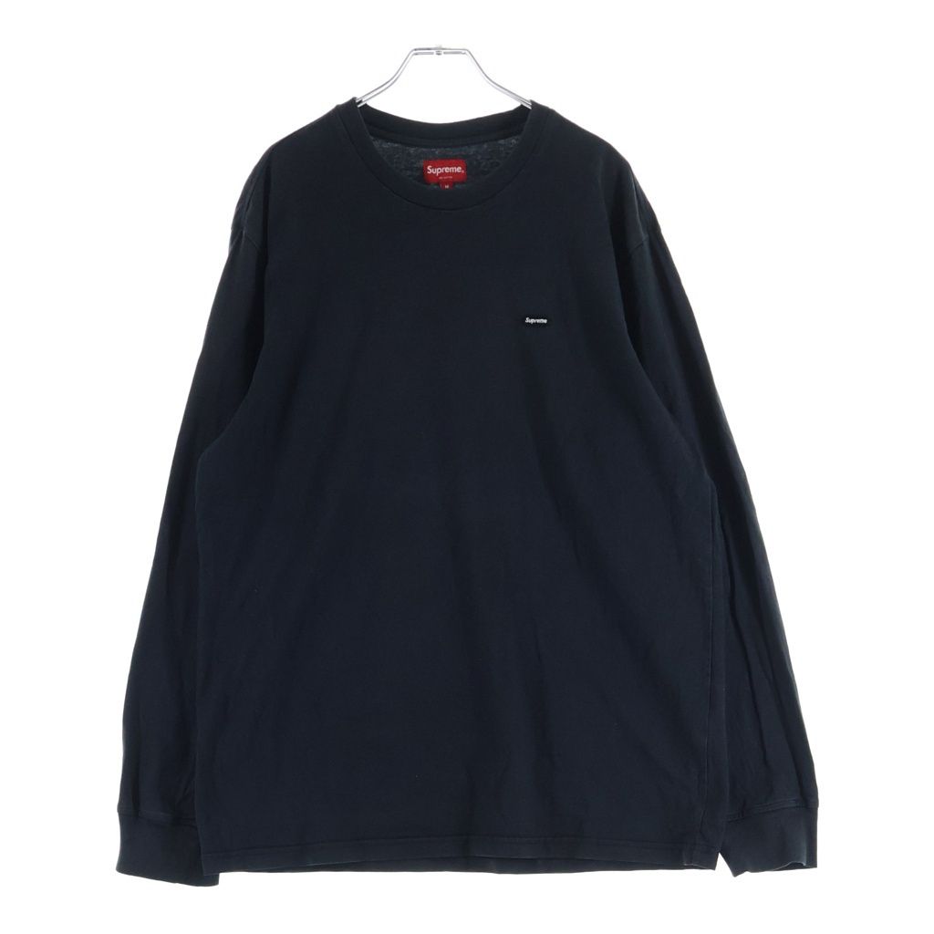 SUPREME (シュプリーム) 24SS Small Box Tee L/S スモールボックスロゴ 長袖カットソー ブラック