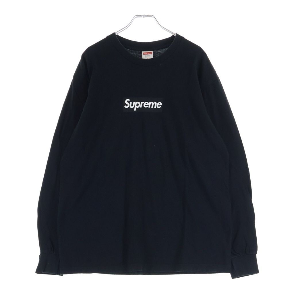 SUPREME (シュプリーム) 20AW Box Logo L/S Tee ボックスロゴ ロング 長袖 Tシャツ ロンT ブラック