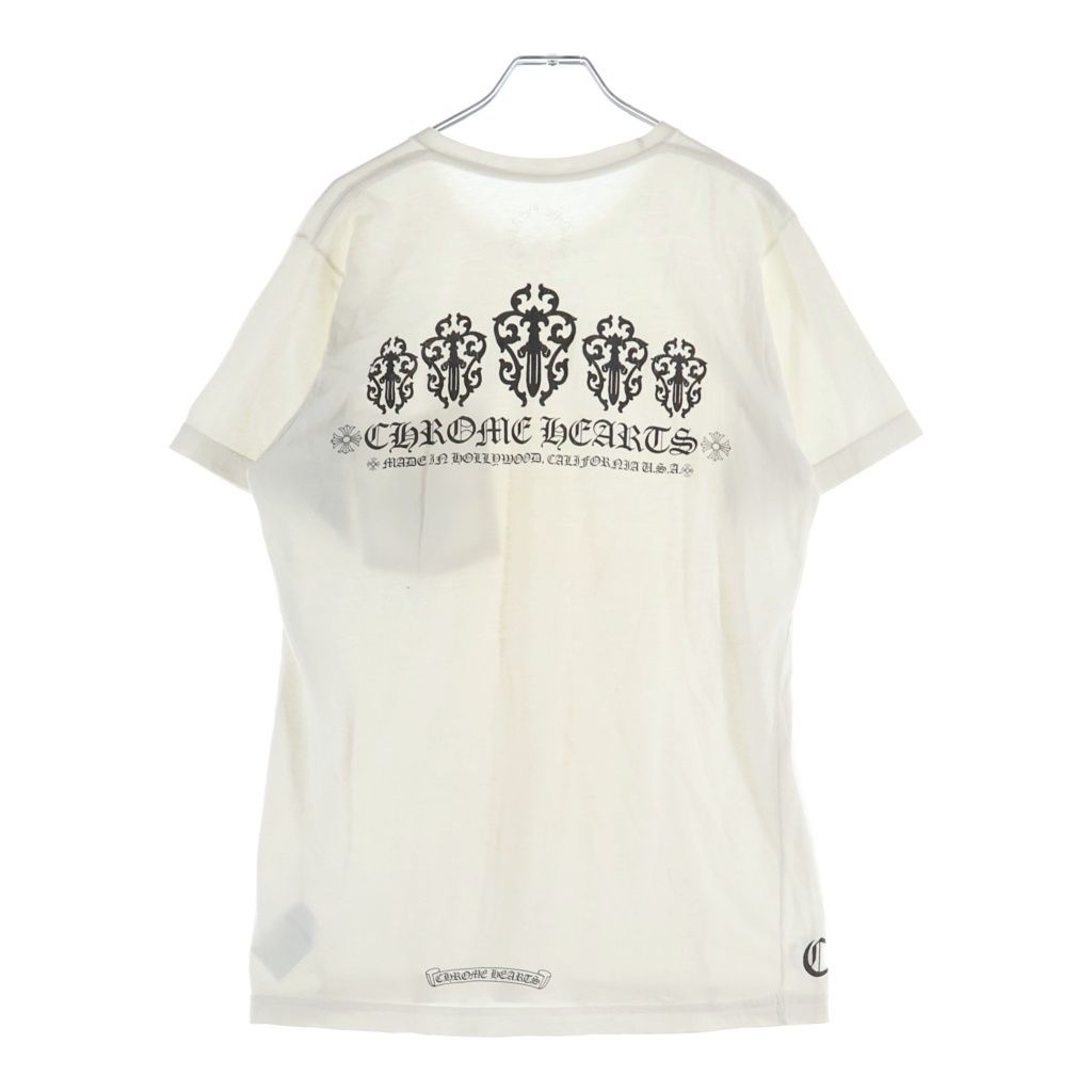 CHROME HEARTS (クロムハーツ) CH S/S バックヴァインダガープリント 半袖Tシャツカットソー