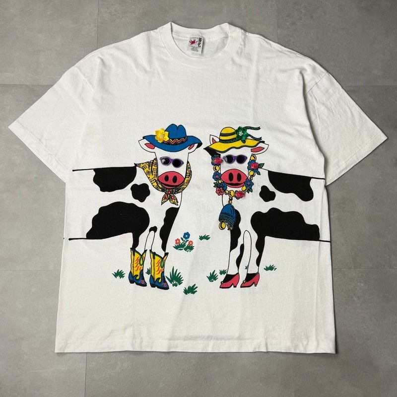 90s Animal Print Tee 【P0040】