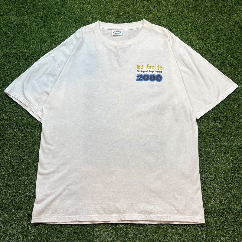 USA製 JOSTENS 2000年 Y2K 記念 企業 プリント Tシャツ メンズ サイズXL b26032947【Tシャツ】