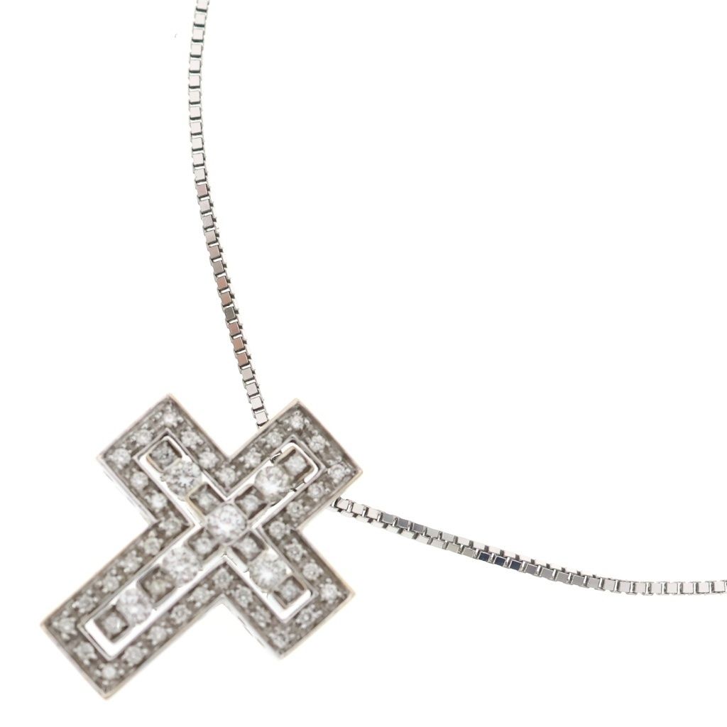 DAMIANI (ダミアーニ) ベルエポックXS ダイヤネックレス ペンダント チェーン ホワイトゴールド 750WG