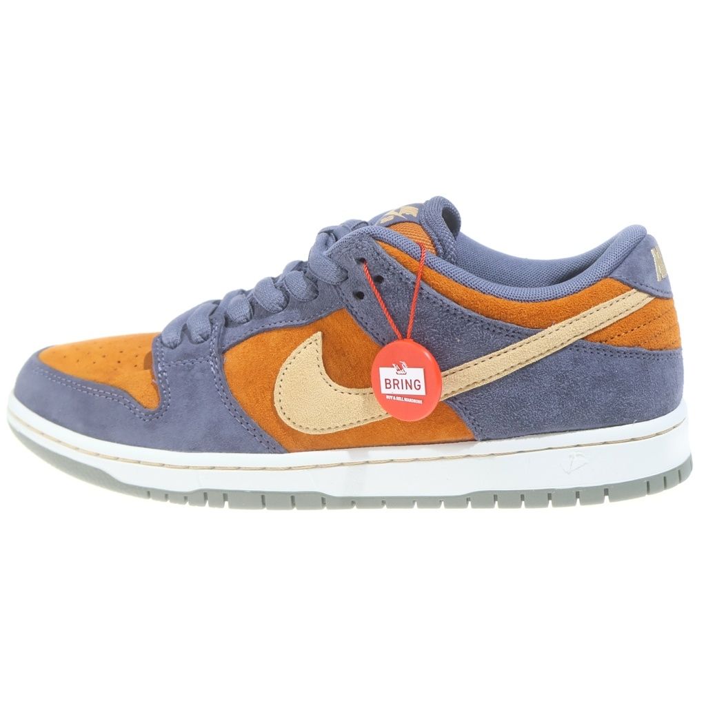 NIKE SB (ナイキエスビー) DUNK LOW PRO HF3063-002 ダンク ローカットスニーカー US9.5/27.5cm グレー/オレンジ