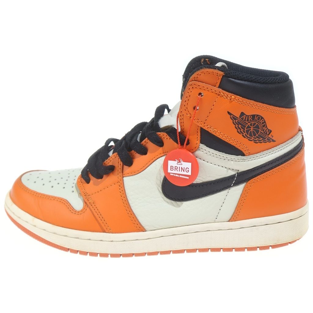 NIKE (ナイキ) AIR JORDAN1 RETRO HIGH REVERSE SHATTERED BACKBORD 555088-113 エアジョーダン1 シャッタードバックボード ハイカットスニーカー US8.5/26.5cm 21,570円
