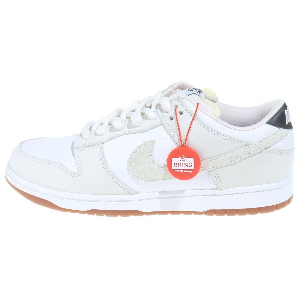 NIKE SB (ナイキエスビー) 【観賞用 2009年製】DUNK LOW PREMIUM SB GINO IANNUCCI 3 313170-112 ダンクロープレミアム ジーノイヌアッチ3 ローカットスニーカー US9/27.0cm ホワイト