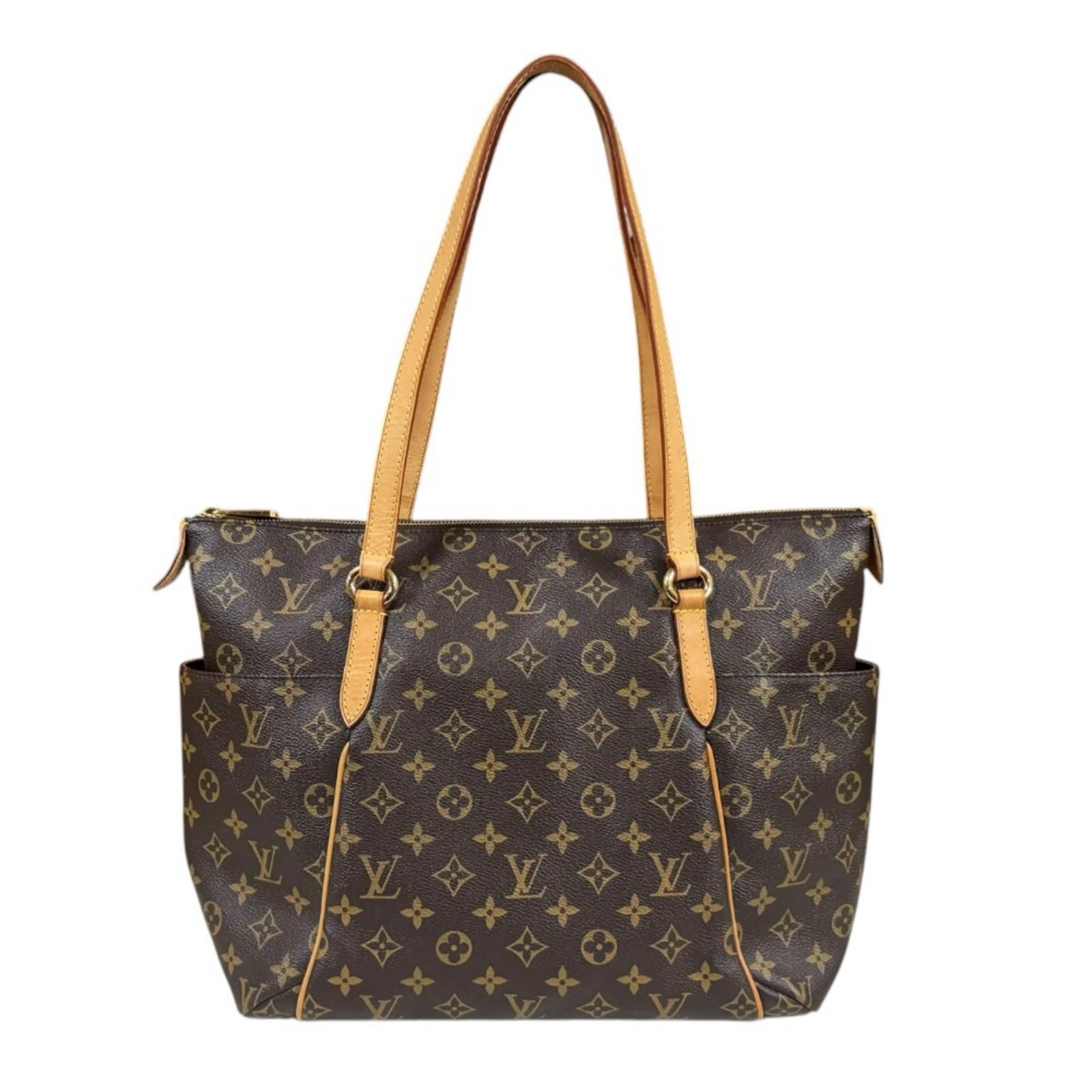 ルイヴィトン トータリーMM モノグラム トートバッグ モノグラムキャンバス M56689 ブラウン レディース LOUIS VUITTON 中古 ルイヴィトン ルイ ヴィトン