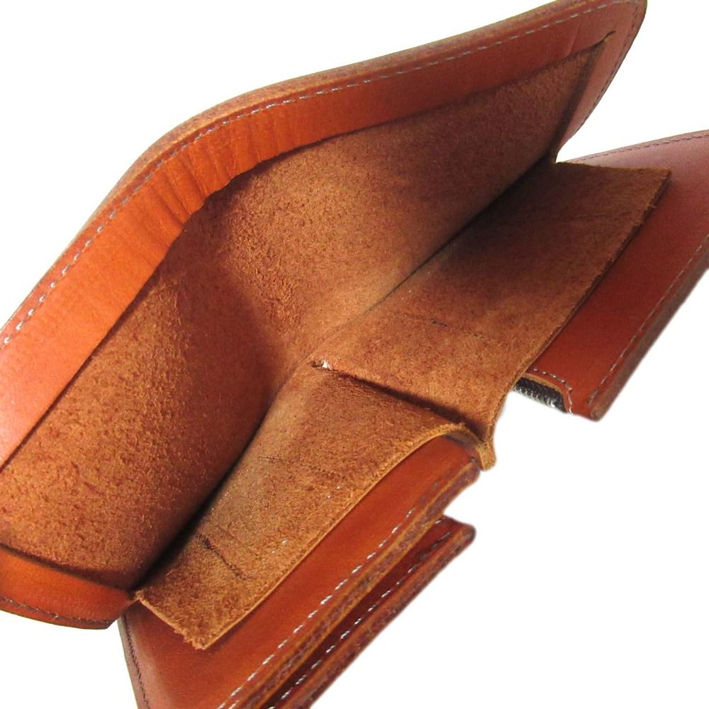 美品 REDMOON レッドムーン レザー 二つ折り ウォレット 財布 札入れ