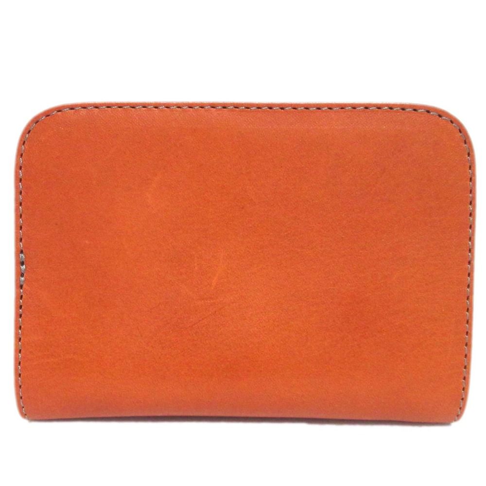 美品 REDMOON レッドムーン レザー 二つ折り ウォレット 財布 札入れ