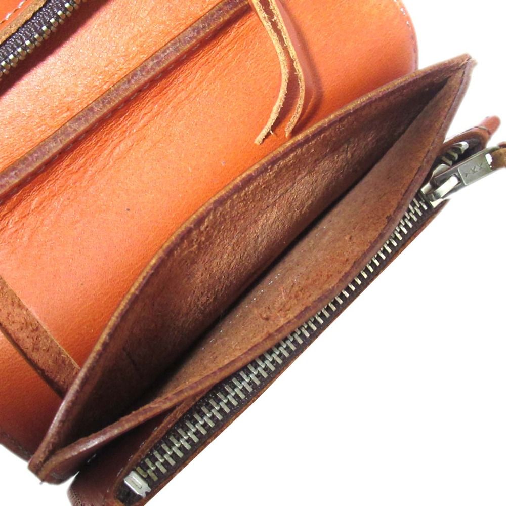 美品 REDMOON レッドムーン レザー 二つ折り ウォレット 財布 札入れ