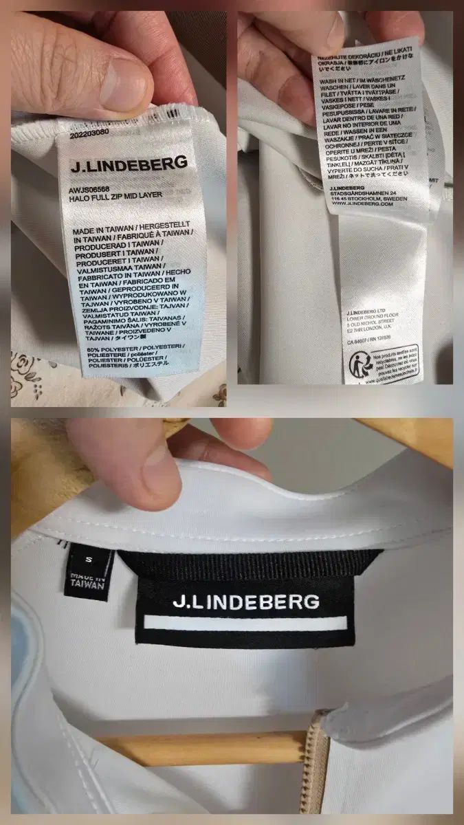 (正規品) J.LINDEBERG(J.リンドバーグ) レディース ジップアップ 50万)