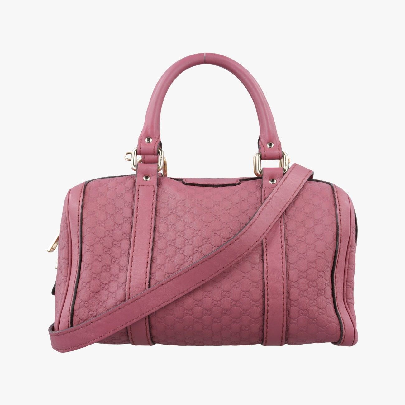 グッチGucciグッチシマ トリム ウェブ ジョイ ピンク レザー 269876 G013133942