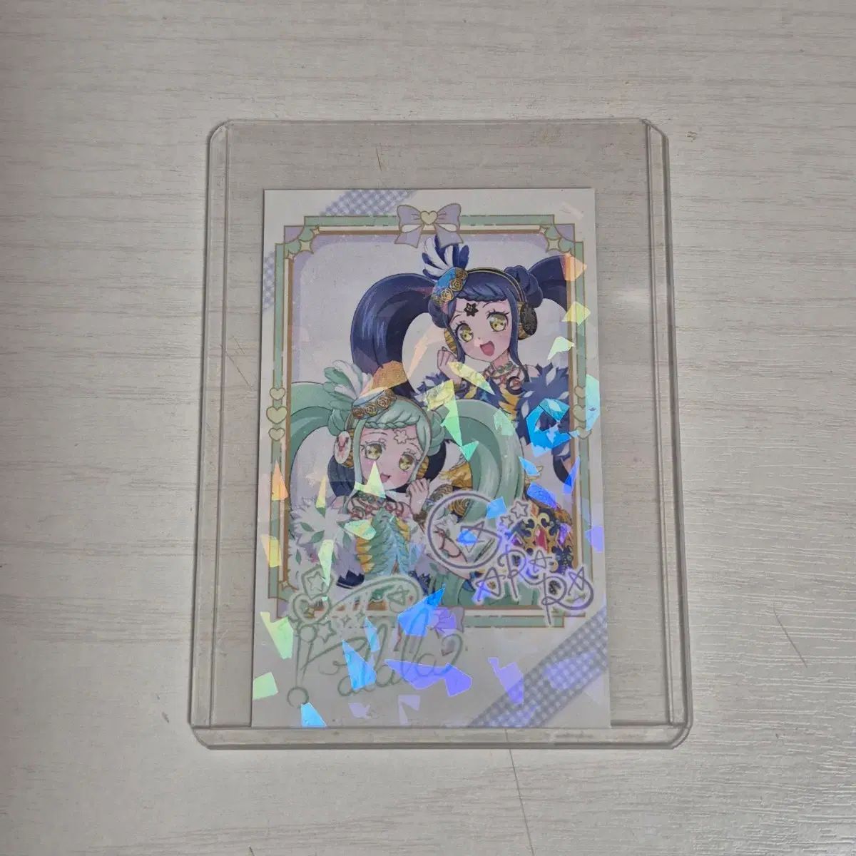 アイドルタイムプリパラ ゴー・ララ パララ ホログラム トレカ 出品