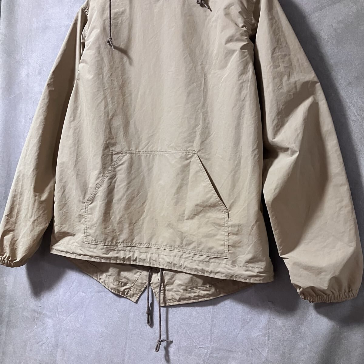 nanamica ナナミカ Wind Anorak ポリエステル シャカシャカ素材 プル 