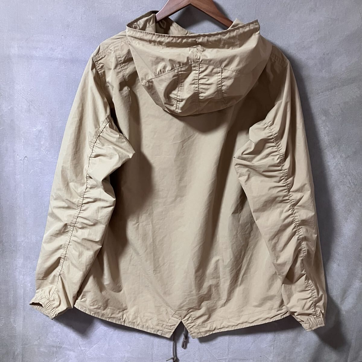 nanamica ナナミカ Wind Anorak ポリエステル シャカシャカ素材 プル 