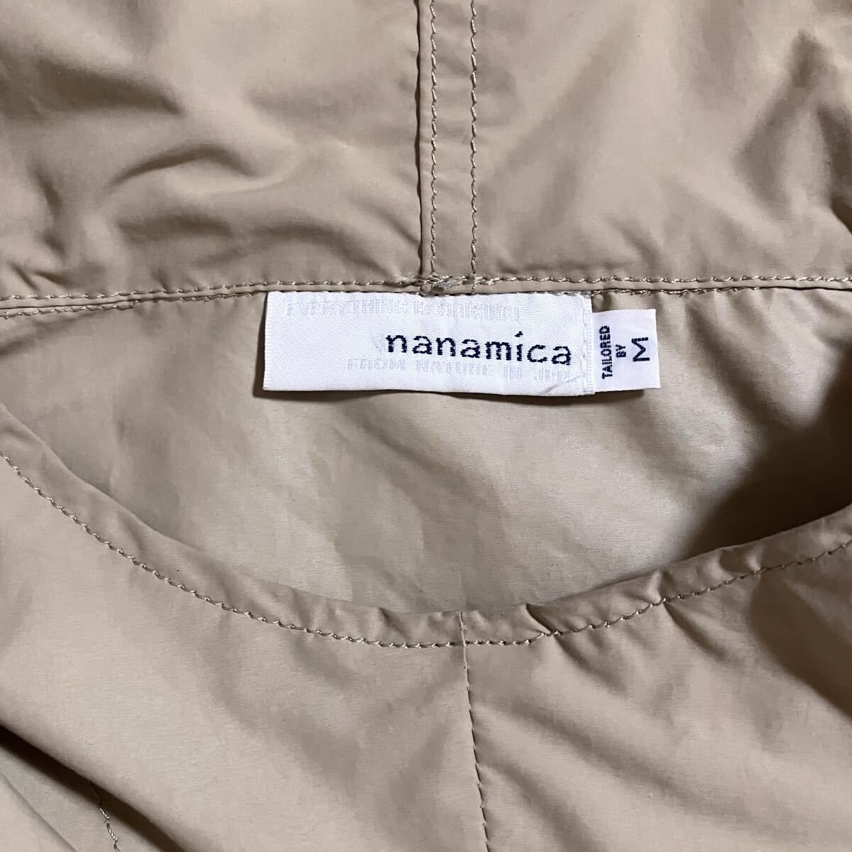 nanamica ナナミカ Wind Anorak ポリエステル シャカシャカ素材 プル 