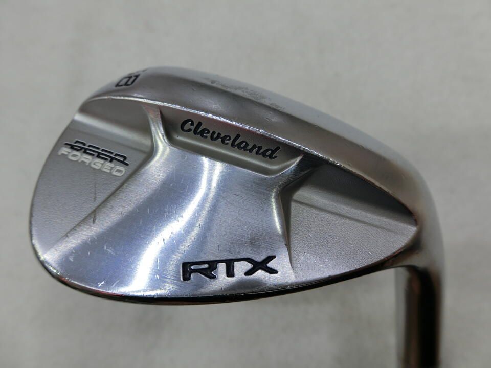 クリーブランド　RTX DEEP FORGED　58度　ダイナミックゴールド HT　S200フレックス　ウェッジ　中古　ゴルフドゥ！札幌厚別店【最短即日発送】