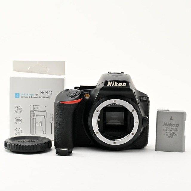 ＜並品＞ Nikon D5600 ボディ｜デジタル一眼レフカメラ｜シャッター数44,505枚｜動作良好｜実用品｜液晶に表示ムラあり｜ネジにサビあり｜まだまだ使えるモデル