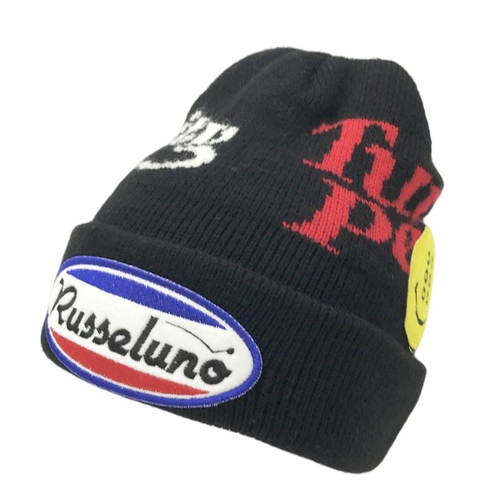 ラッセルノ　ニット帽 RUSSELUNO ラッセルノ ニット帽 ブラック系 F [240101666758] ゴルフ