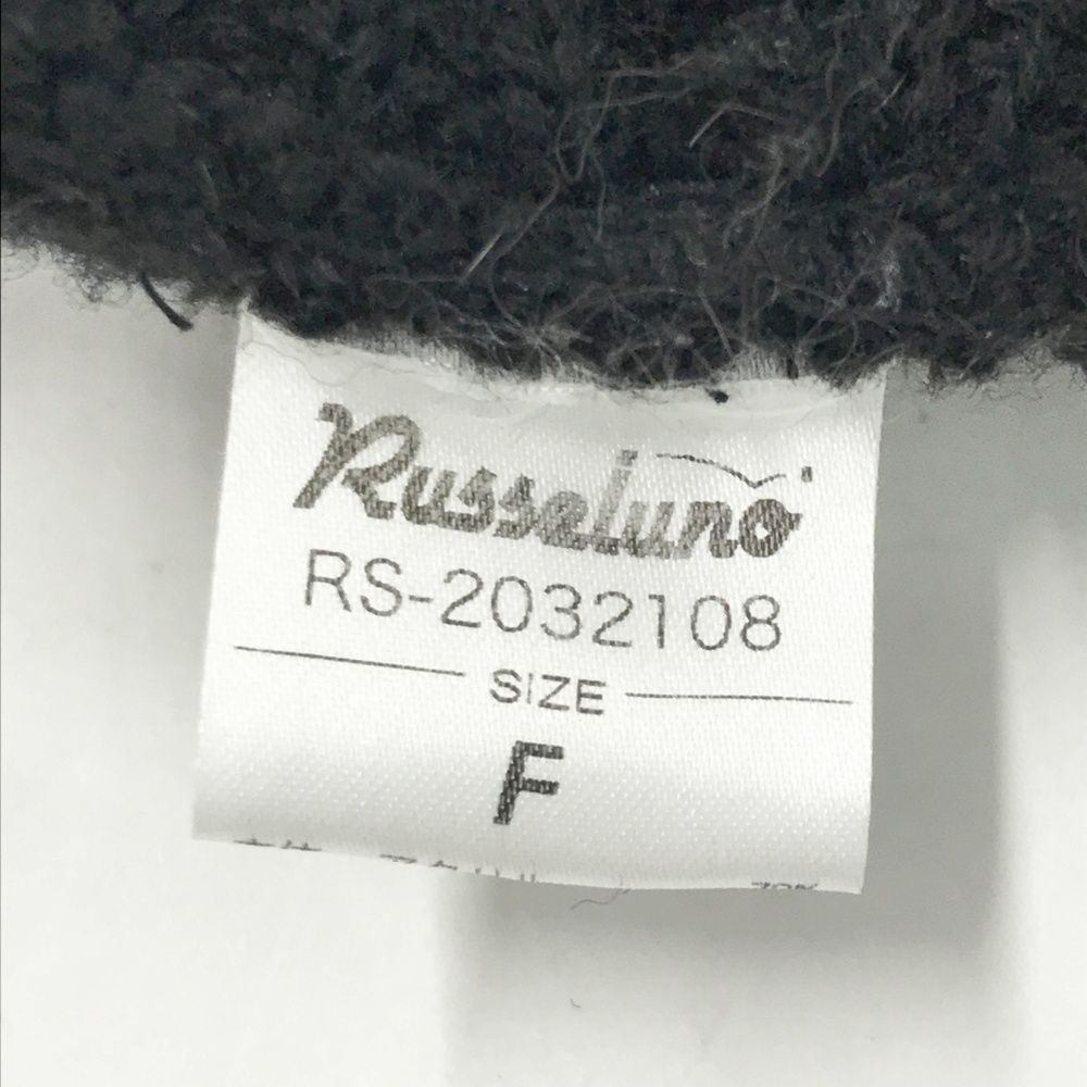 RUSSELUNO ラッセルノ ニット帽 ブラック系 F [240101666758] ゴルフ