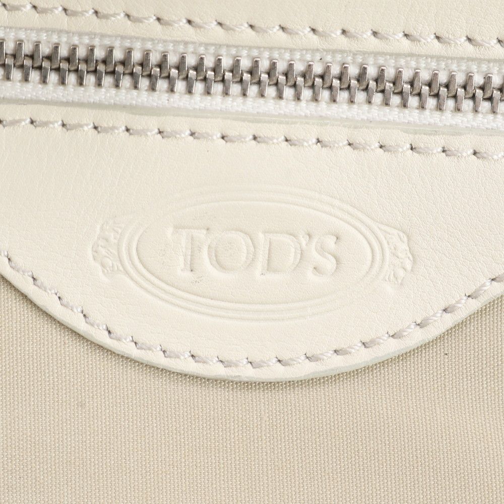 トッズ コーニッシュ ウェーブ レザー ハンドバッグ トート 本革
