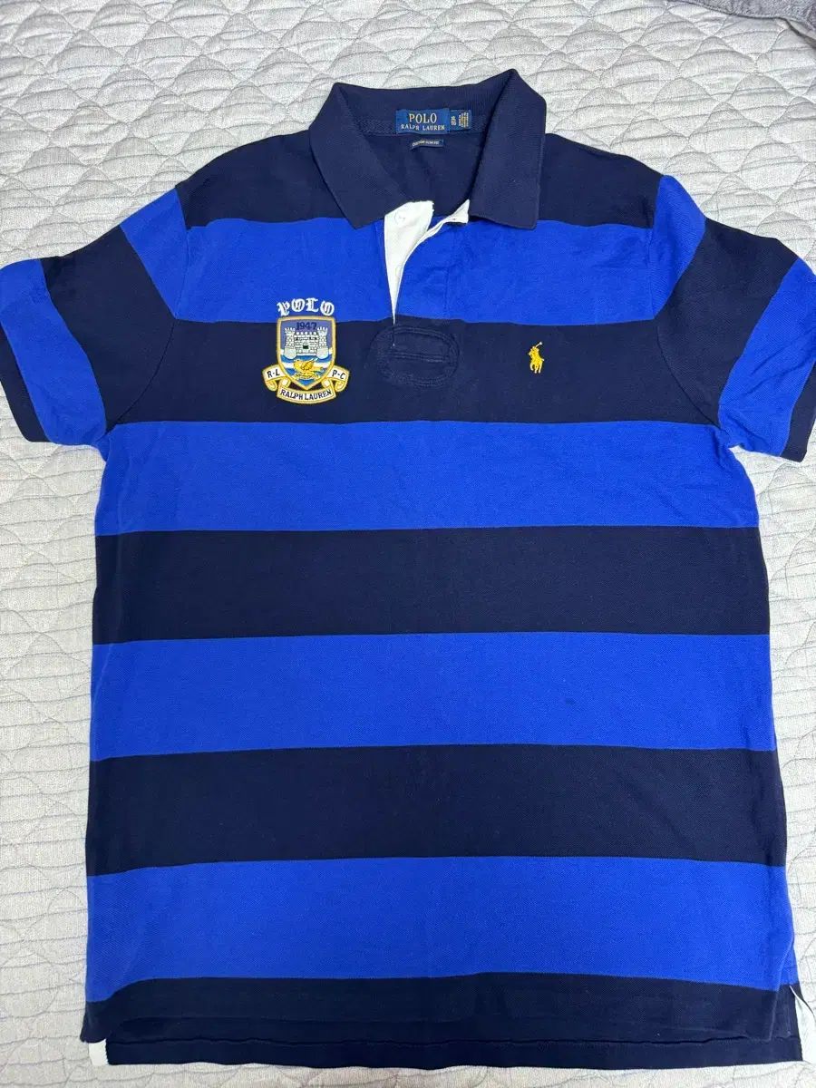 ポロ ラルフローレン ストライプ ビックポニー Tシャツ