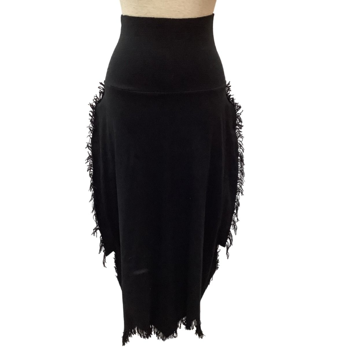 ♪♪ISSEY MIYAKE FETE A.POC イッセイミヤケ 変形 希少 スカート SIZE 2 IF74KG510 ブラック