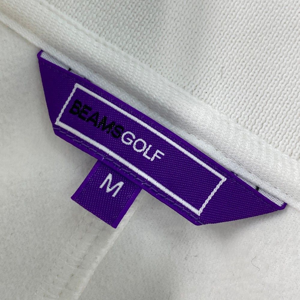 サイズ：M BEAMS GOLF ビームスゴルフ 裏起毛 ジップジャケット