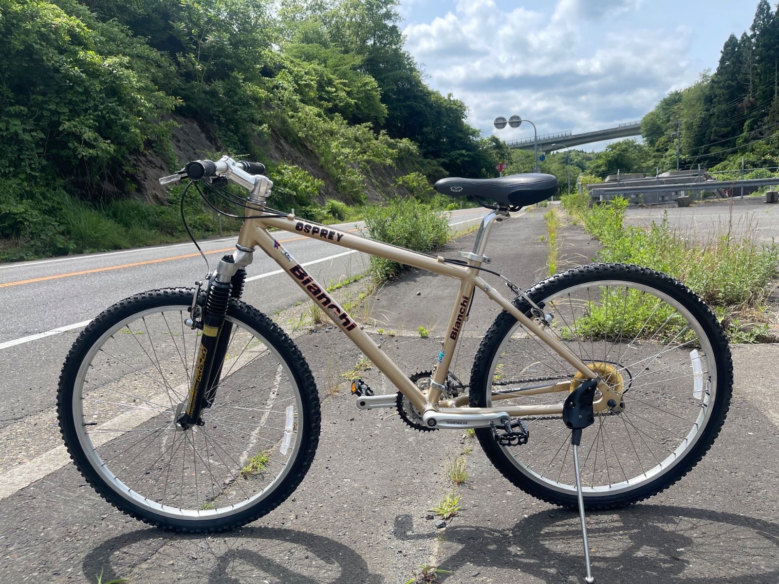 0418【即乘】送料無料 Bianchi ビアンキ MTB OSPREY SHIMANO 3X8S 24速 26インチ