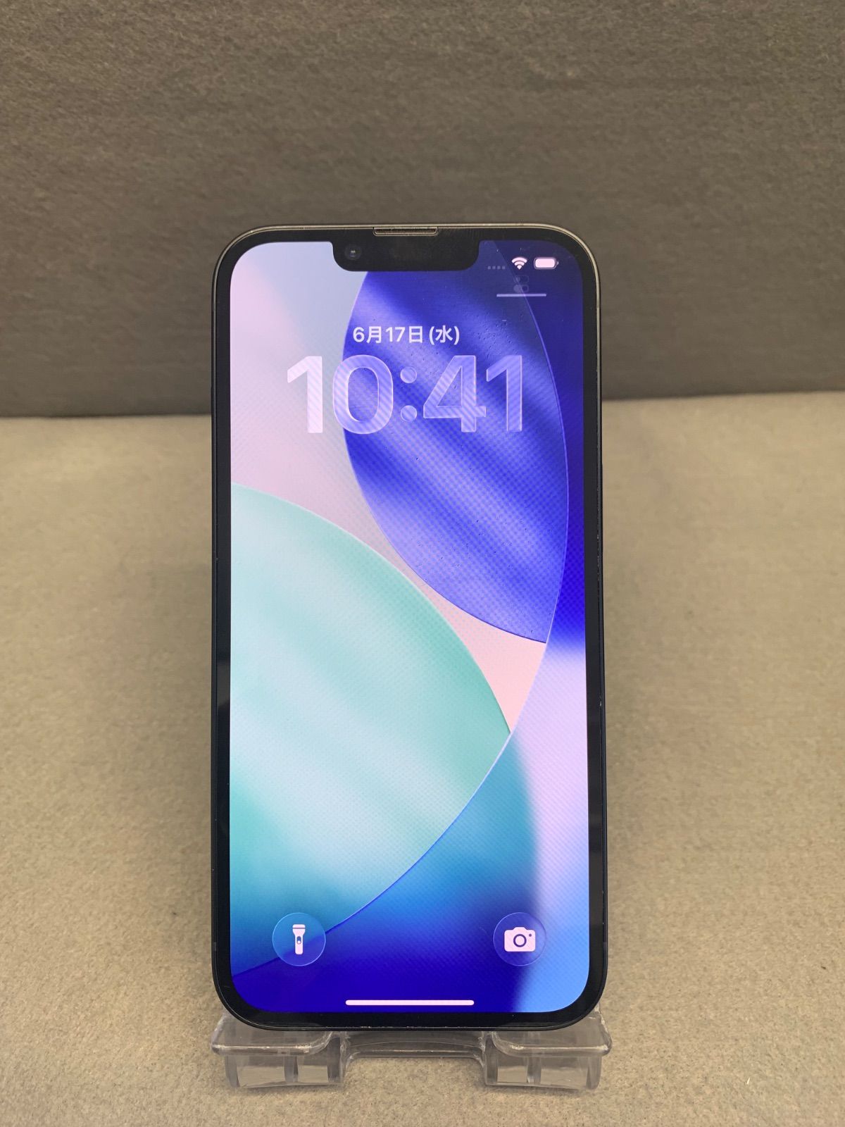 美品 国内版 SIMフリー iPhone14 128GB ミッドナイト色