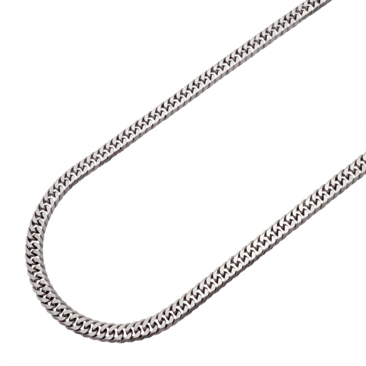 【6khc0088】喜平 ネックレス Pt850 プラチナ 6面 ダブル 50.9cm 30.4g キヘイ【中古】メンズ レディース ユニセックス