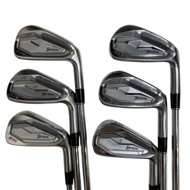 【中古】 ダンロップ SRIXON ZX5 6S アイアンセット IR NS PRO MODUS3 TOUR105 D.S.T (フレックスS) メンズ 男性用 右利き 右用 Dランク ゴルフクラブ