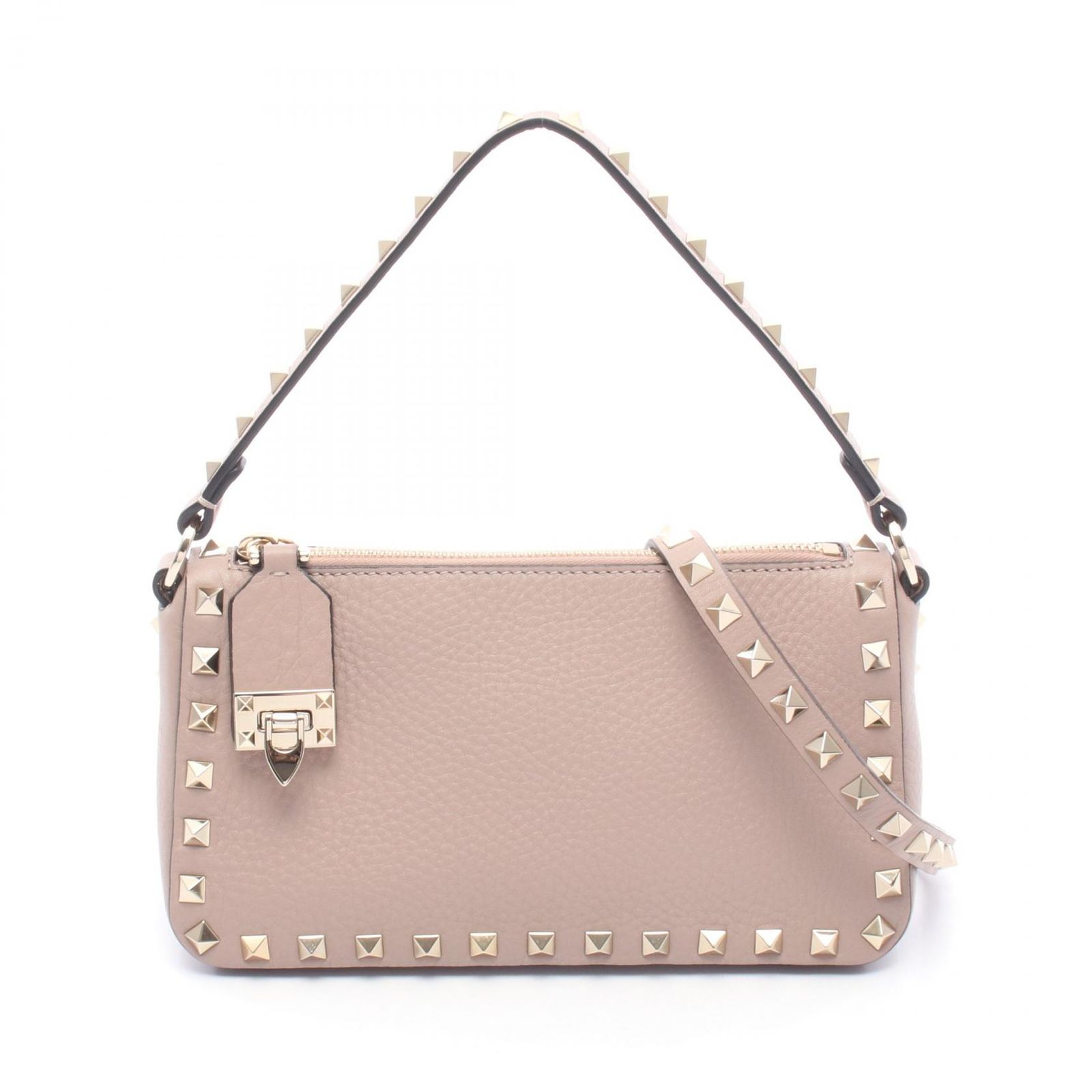 Valentino Garavani ヴァレンティノ・ガラヴァーニ ロックスタッズ スモール 2WAY ハンドバッグ 79,090円