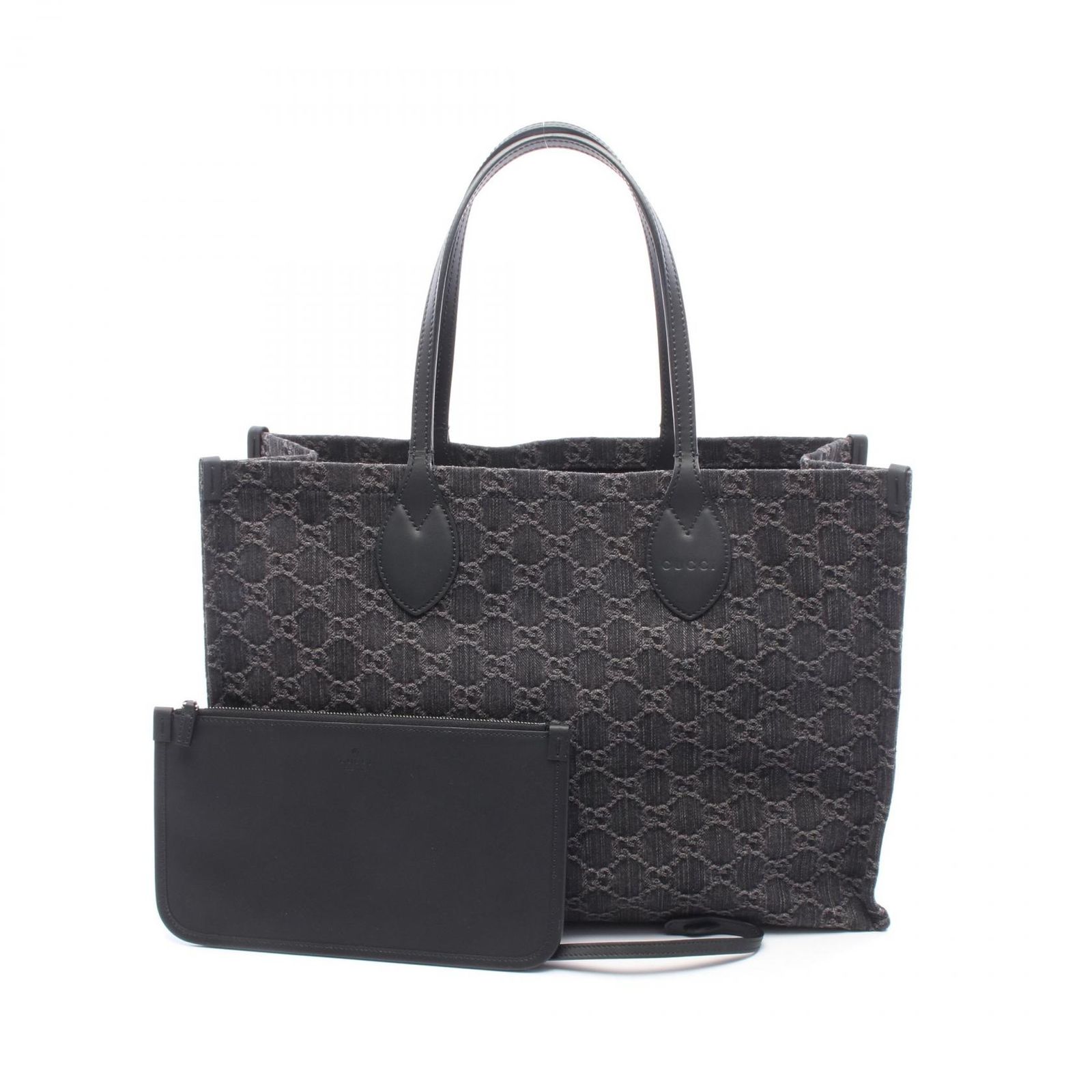 GUCCI グッチ オフィディア ラージ GGデニム トートバッグ
