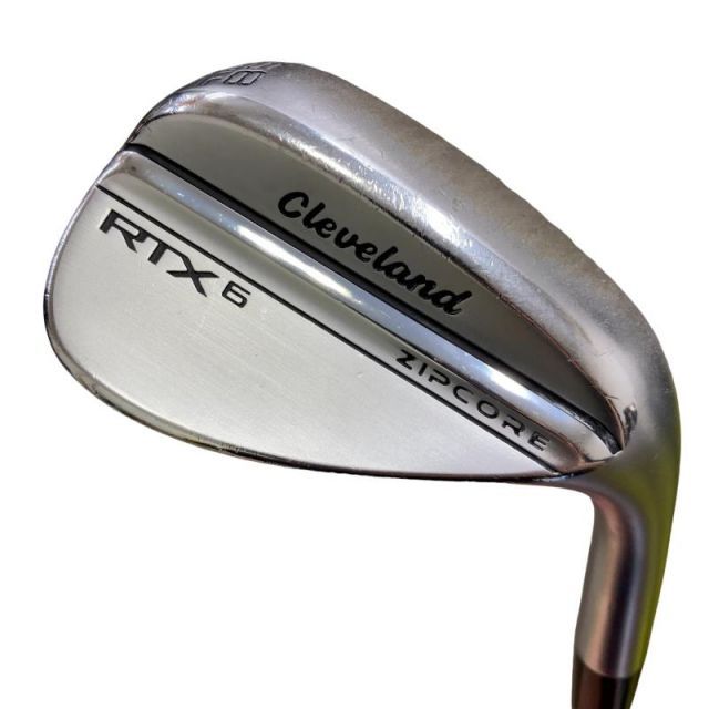 【中古】 クリーブランド Cleveland RTX-6 ZIPCORE ツアーサテン 58°/12° FULL ウェッジ WG 純正特注シャフト (フレックスR) メンズ 男性用 右利き 右用 Cランク ゴルフクラブ