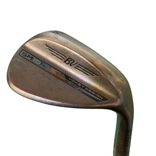 【中古】 タイトリスト VOKEY SPIN MILLED SM10 ニッケル 54°/10°S ウェッジ WG 純正特注シャフト (フレックスS) メンズ 男性用 右利き 右用 Cランク ゴルフクラブ