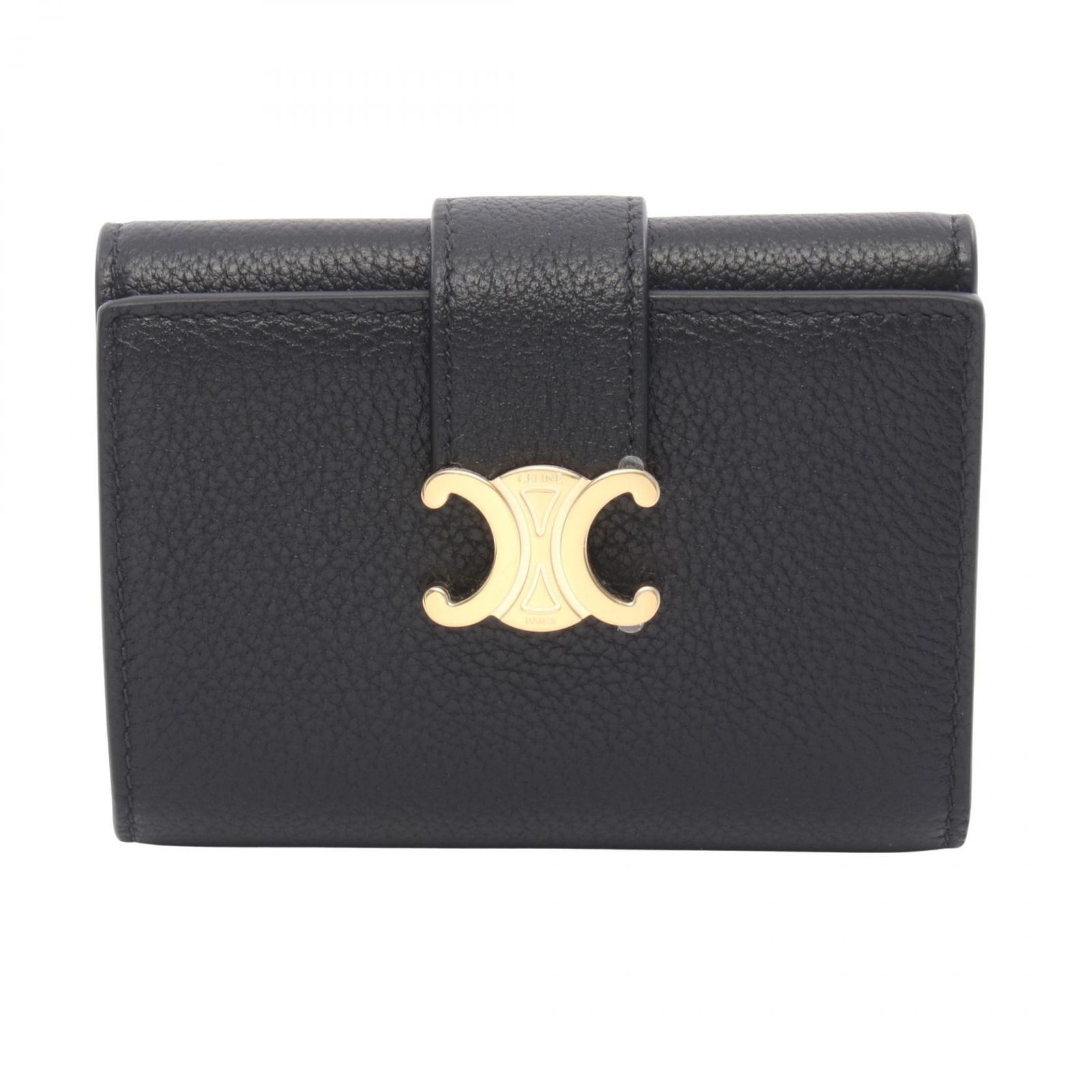 CELINE セリーヌ ファイン ストラップウォレット ニノ トリオンフ 三つ折り財布